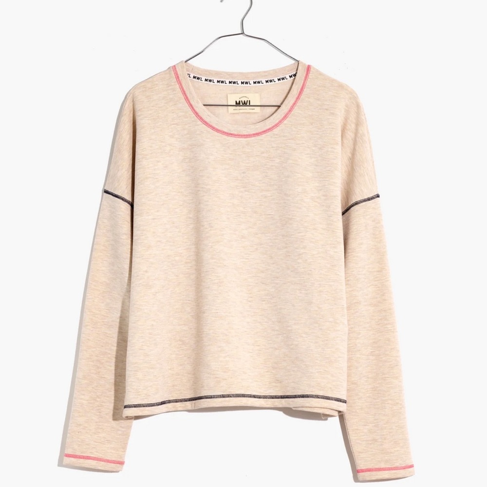Madewell Oatmeal MWL Easygoing Sweatshirt